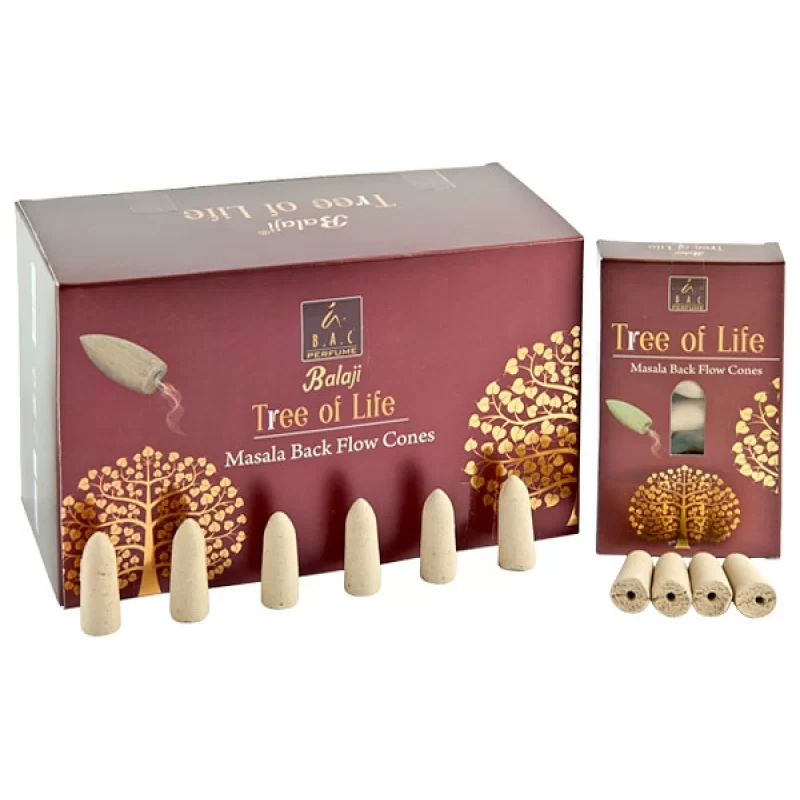 Conuri Parfumate Backflow - Tree of life - Super Premium