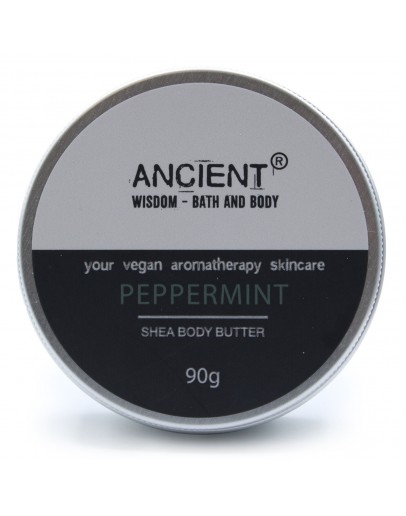 Aromaterapie Unt de Corp cu Shea - Peppermint 90g