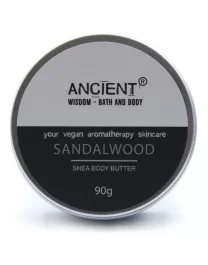 Aromaterapie Unt de Corp cu Shea - Lemn de Santal 90g