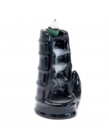 Suport Conuri Parfumate Backflow - Split Bamboo Fountain