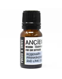 Amestec de Uleiuri Esențiale pentru Mașină - Focus & Drive, 10ml