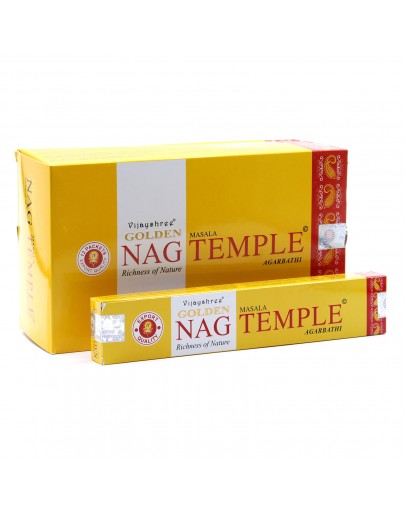 Bețișoare Parfumate Golden Nag - Temple