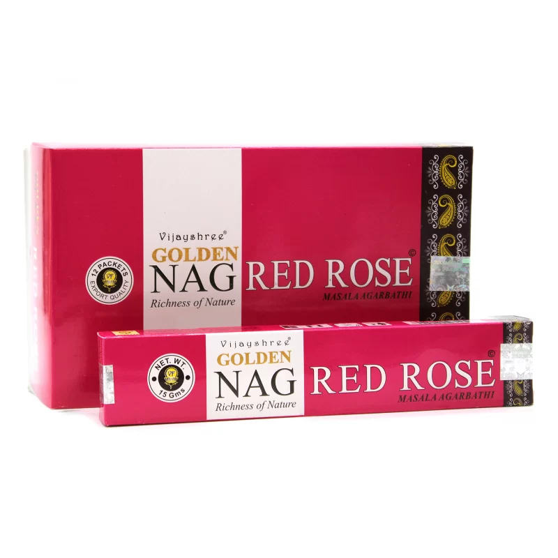 Bețișoare Parfumate Golden Nag - Trandafir roșu
