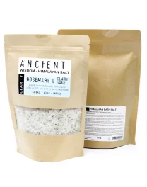 Amestec de Sare de Baie din Himalaya, 500g - Clarity, cu aromă de Rozmarin și Salvie