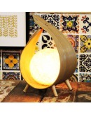 Lampă din frunză de cocos - Model 2