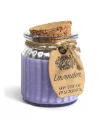 Lumânare Parfumată din Soia cu Aromă de Lavandă