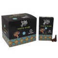 Conuri Parfumate Backflow - Jumbo - Salvie Albă