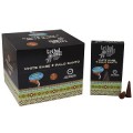 Conuri Parfumate Backflow - Jumbo - Salvie Albă & Palo Santo